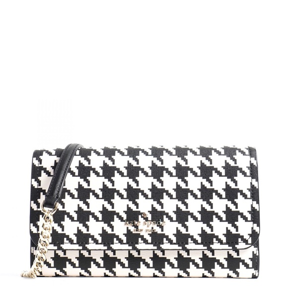 NWT KATE SPADE HOUNDSTOOTH CROSSBODY - Picture 2 of 8